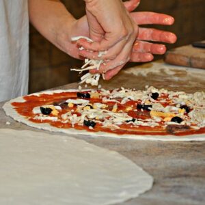Create your own pizza.