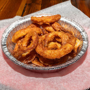Onion Rings With Dip